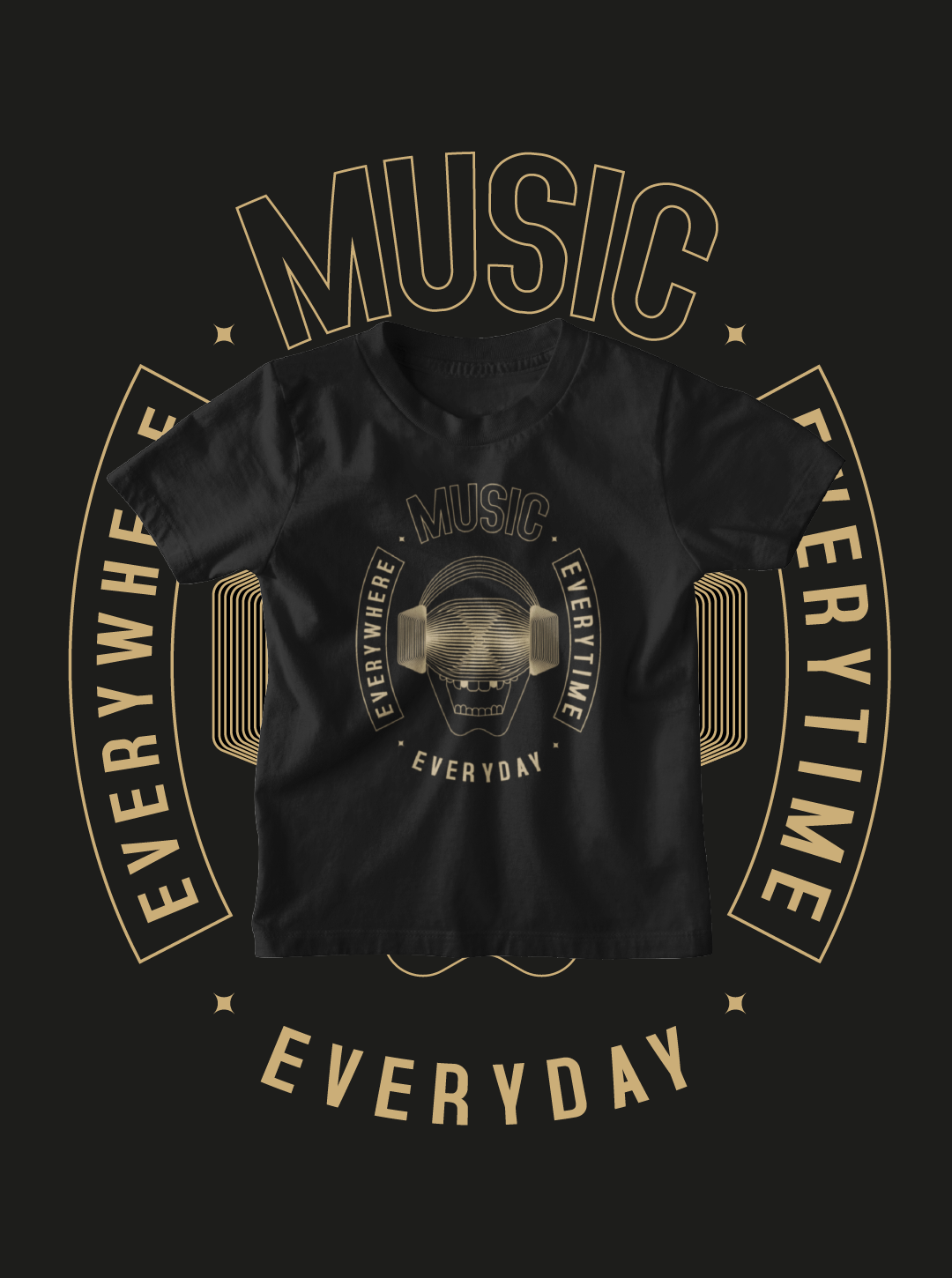 Camiseta Music Everyday